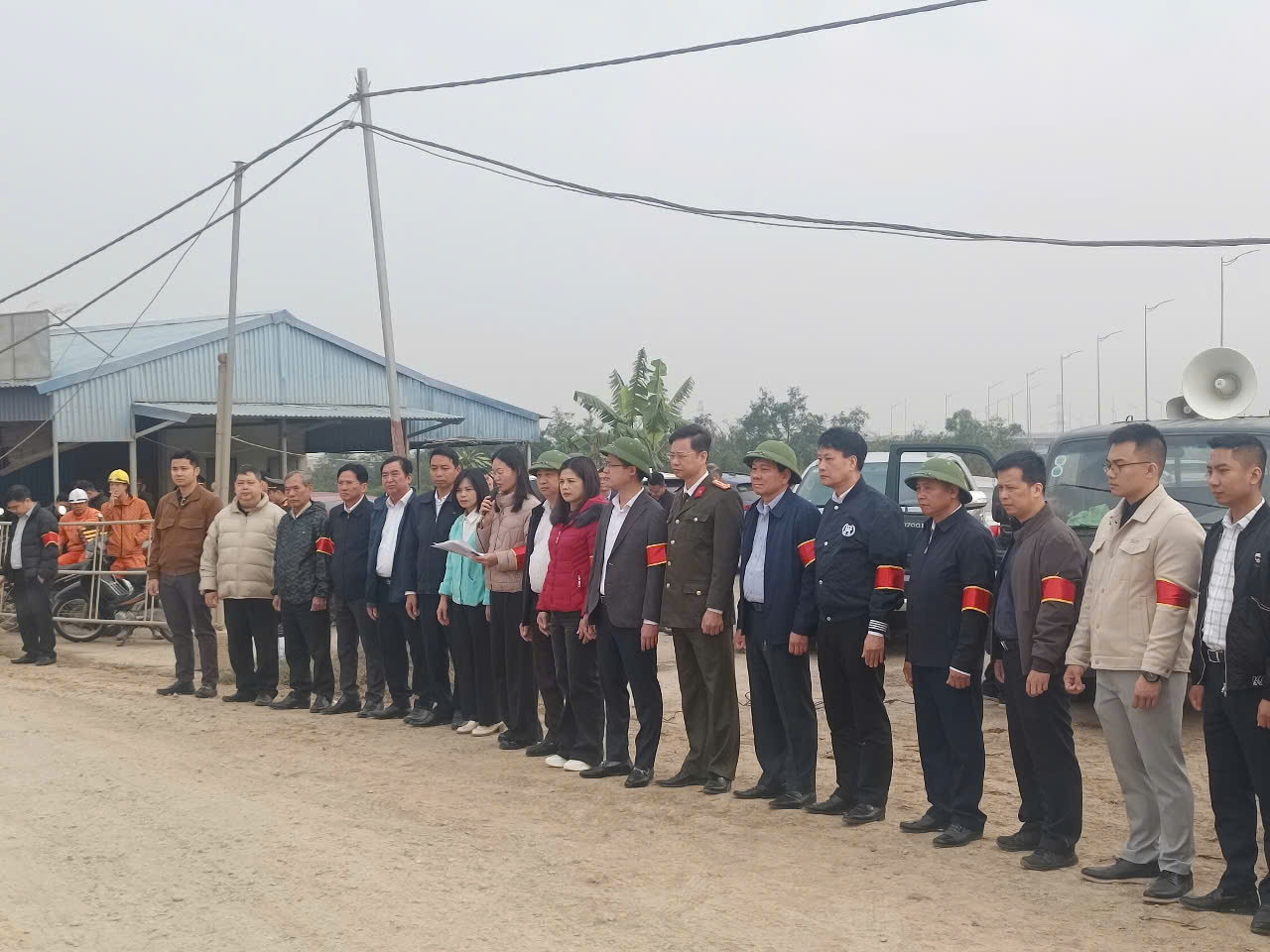 Bảo đảm an ninh trật tự thu hồi đất của Công ty TNHH một thành viên hóa đầu Quân đội -Hải An  (phường Tràng Cát, quận Hải An)